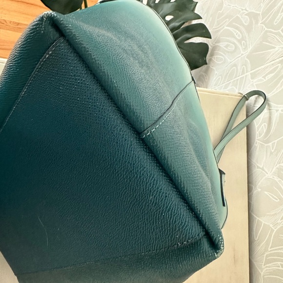 Coach Blue Teal Ombre Tote Bag - Picture 5 of 10